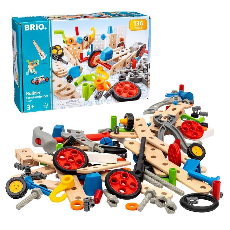 ブリオ ビルダーシステム BRIO Builder System 34582 Amazon.com: BRIO Builder Starter Set 34586 - Comprehensive
